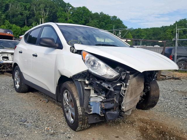 KM8JT3AB9CU398329 - 2012 HYUNDAI TUCSON GL WHITE photo 1