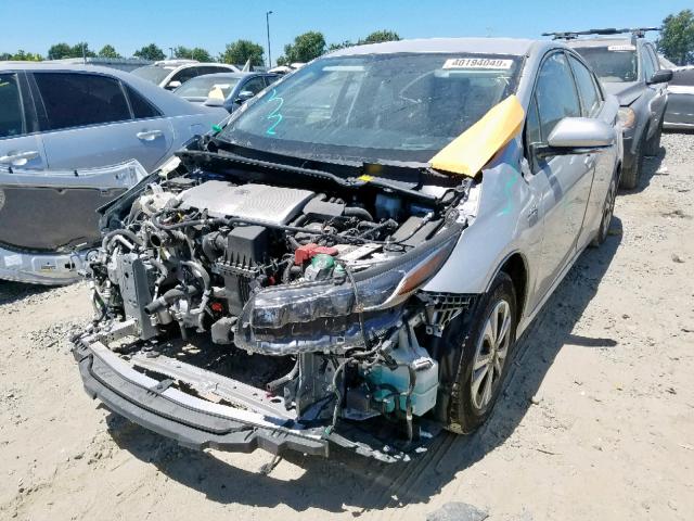 JTDKARFP7H3002613 - 2017 TOYOTA PRIUS PRIM 银色 照片 2