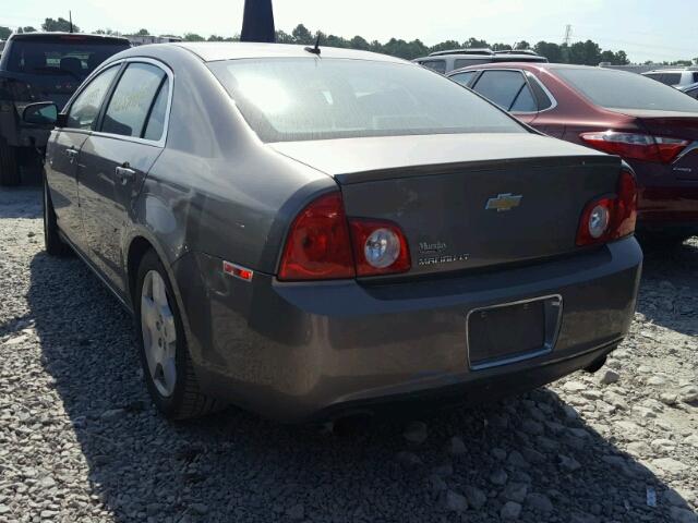 1G1ZD5E71AF231933 - 2010 CHEVROLET MALIBU 2LT BROWN photo 3