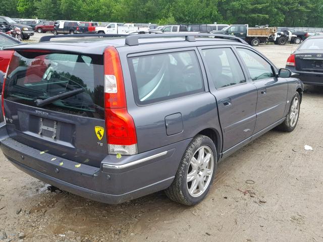 YV1SW547152461824 - 2005 VOLVO V70 T5 TUR GRAY photo 4