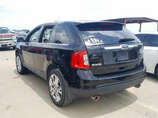 2FMDK3KC5BBB60490 - 2011 FORD EDGE LIMIT BLACK photo 3