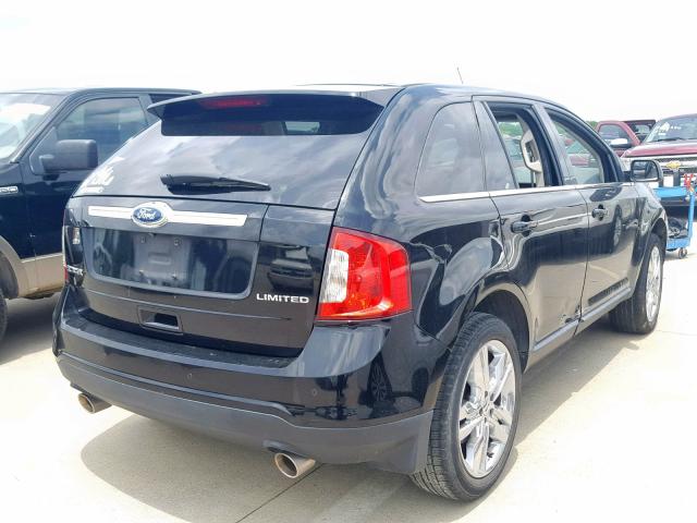 2FMDK3KC5BBB60490 - 2011 FORD EDGE LIMIT BLACK photo 4