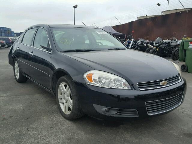 2G1WU58R179414296 - 2007 CHEVROLET IMPALA LTZ BLACK photo 1