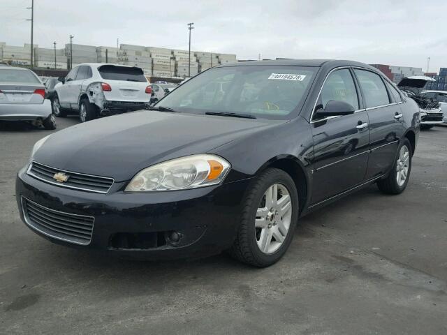 2G1WU58R179414296 - 2007 CHEVROLET IMPALA LTZ BLACK photo 2