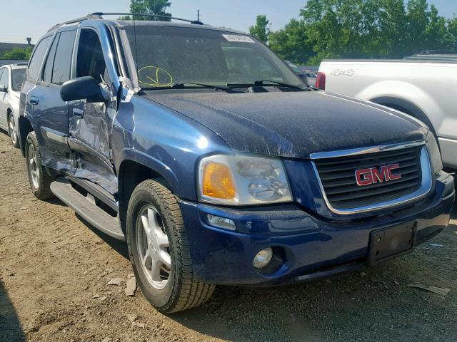 1GKDT13S532390750 - 2003 GMC ENVOY BLUE photo 1