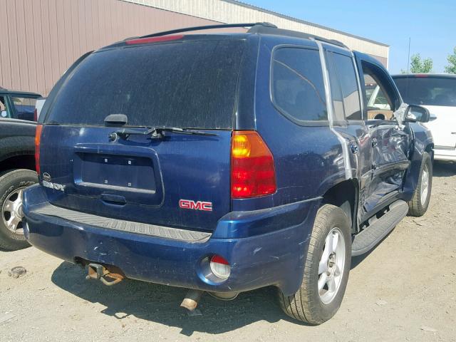 1GKDT13S532390750 - 2003 GMC ENVOY BLUE photo 4