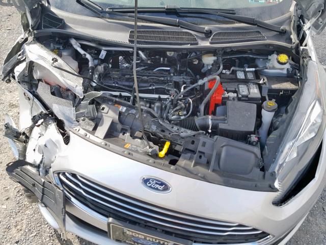 3FADP4AJ3KM131781 - 2019 FORD FIESTA S SILVER photo 7