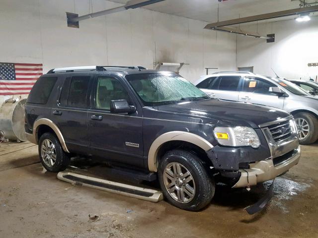 1FMEU64E77UA34454 - 2007 FORD EXPLORER E GRAY photo 1