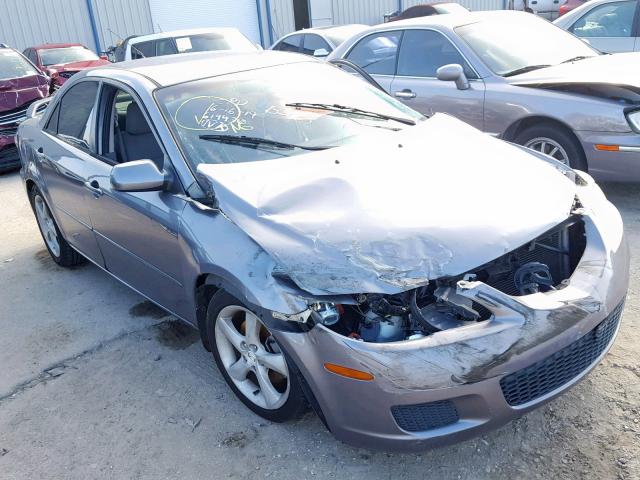 1YVHP80D065M56702 - 2006 MAZDA 6 S GRAY photo 1