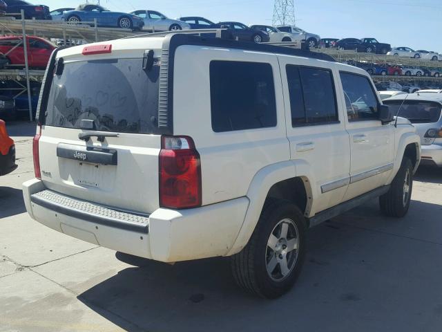 1J4RG4GK9AC130435 - 2010 JEEP COMMANDER თეთრი ფოტო 4