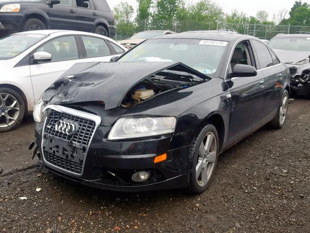 WAUDH74F08N015868 - 2008 AUDI A6 3.2 QUA BLACK photo 2