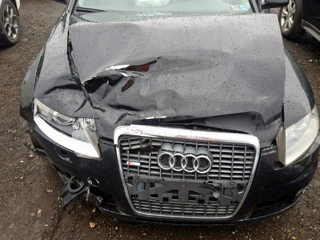 WAUDH74F08N015868 - 2008 AUDI A6 3.2 QUA BLACK photo 7