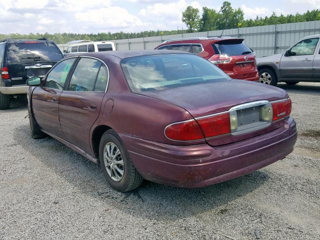 1G4HP52K33U290169 - 2003 BUICK LESABRE CU MAROON photo 3