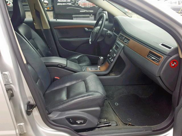 YV1AS982791091696 - 2009 VOLVO S80 3.2 SILVER photo 5