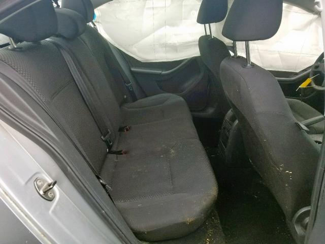 3VW2K7AJ2EM206988 - 2014 VOLKSWAGEN JETTA BASE SILVER photo 6