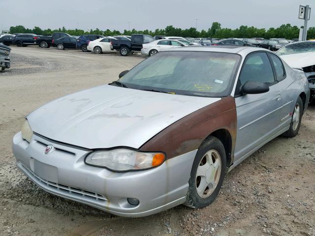 2G1WX12K7Y9353114 - 2000 CHEVROLET MONTE CARL SILVER photo 2