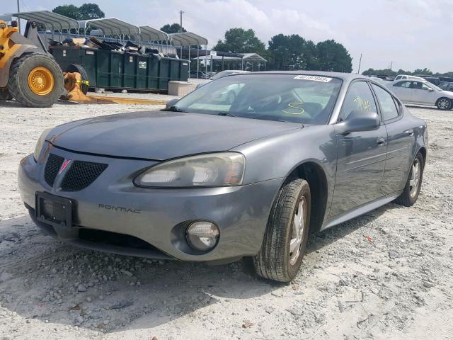 2G2WP522441308031 - 2004 PONTIAC GRAND PRIX GRAY photo 2