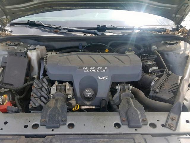2G2WP522441308031 - 2004 PONTIAC GRAND PRIX GRAY photo 7