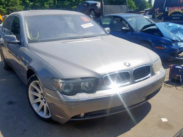 WBAGN634X4DS45854 - 2004 BMW 745 LI SILVER photo 1