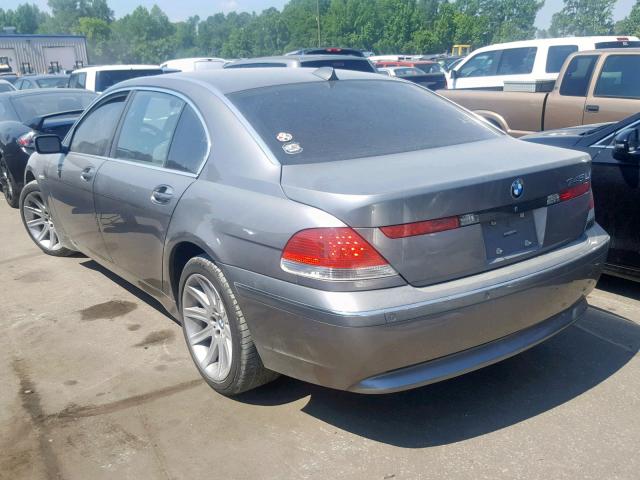 WBAGN634X4DS45854 - 2004 BMW 745 LI SILVER photo 3