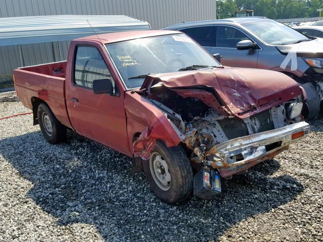 1N6SD11S8MC423381 - 1991 NISSAN TRUCK SHOR RED photo 1