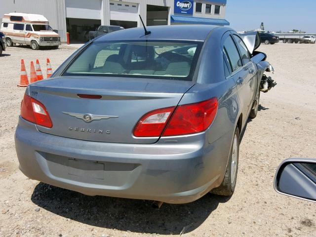 1C3CC4FB6AN214360 - 2010 CHRYSLER SEBRING TO SILVER photo 4