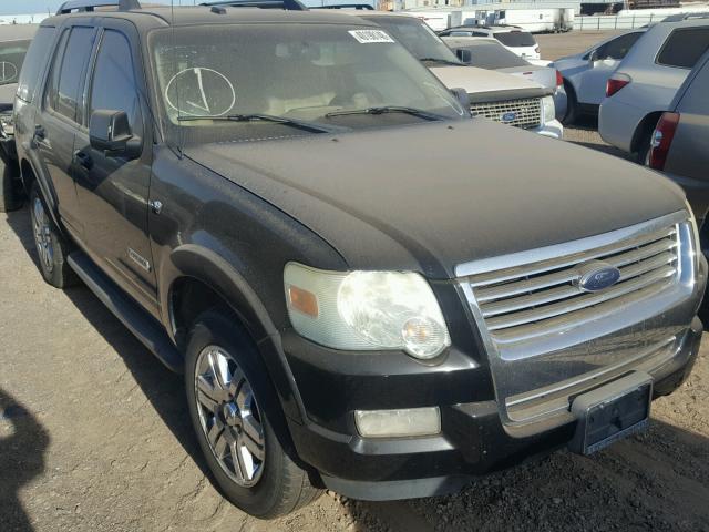 1FMEU65848UA62190 - 2008 FORD EXPLORER L BLACK photo 1