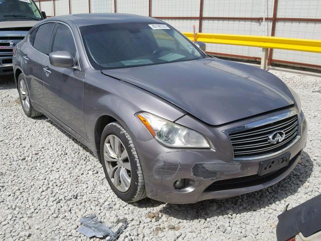 JN1BY1AR6CM393703 - 2012 INFINITI M37 X GRAY photo 1