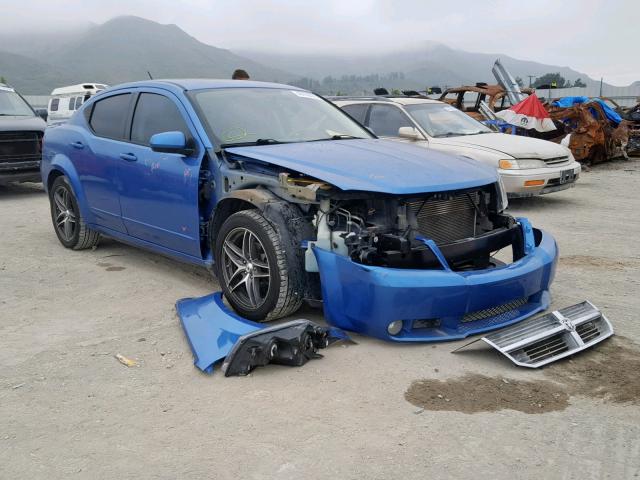 1B3LC76M18N666419 - 2008 DODGE AVENGER R/ BLUE photo 1