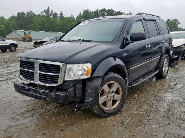 1D8JB18T29F705378 - 2009 DODGE DURANGO HY BLACK photo 2