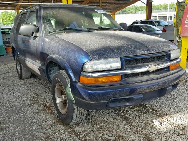 1GNCS13X53K101315 - 2003 CHEVROLET BLAZER BLUE photo 1