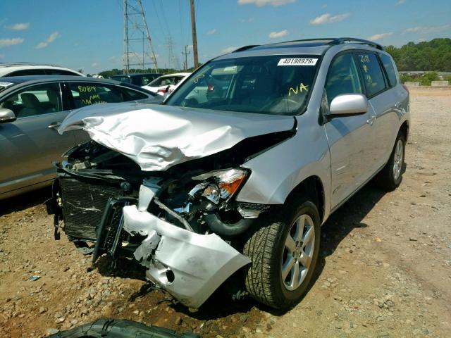 JTMBD31V865027385 - 2006 TOYOTA RAV4 LIMIT SILVER photo 2