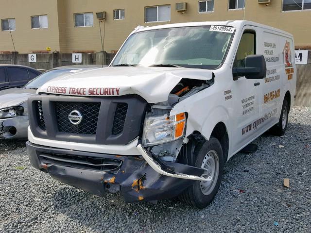 1N6BF0KM6HN800644 - 2017 NISSAN NV 1500 S WHITE photo 2