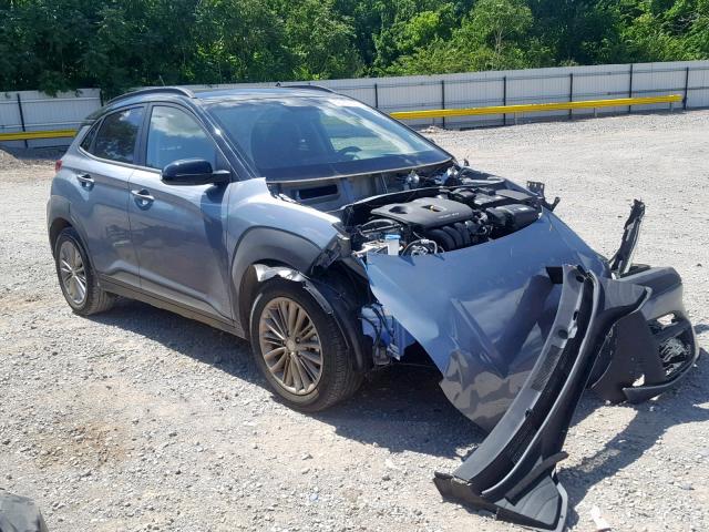 KM8K22AA6JU142753 - 2018 HYUNDAI KONA SEL SILVER photo 1