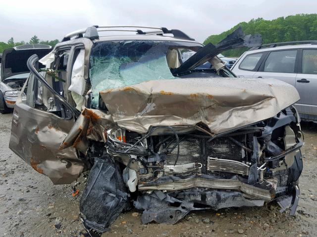 2HJYK16439H502521 - 2009 HONDA RIDGELINE TAN photo 9