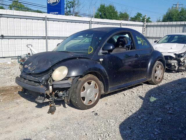 3VWCA21C3XM427658 - 1999 VOLKSWAGEN NEW BEETLE შავი ფოტო 2