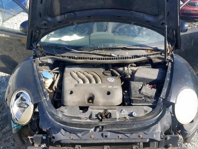 3VWCA21C3XM427658 - 1999 VOLKSWAGEN NEW BEETLE შავი ფოტო 7