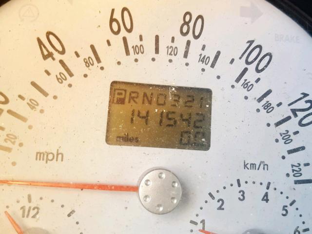 3VWCA21C3XM427658 - 1999 VOLKSWAGEN NEW BEETLE შავი ფოტო 8