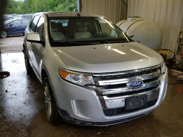 2FMDK4KC1BBA77709 - 2011 FORD EDGE LIMIT SILVER photo 1