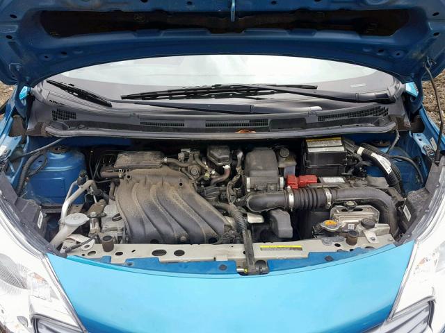 3N1CE2CP7FL375191 - 2015 NISSAN VERSA NOTE BLUE photo 7