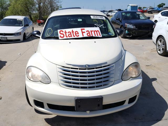 3A4FY48B27T545916 - 2007 CHRYSLER PT CRUISER CREAM photo 9