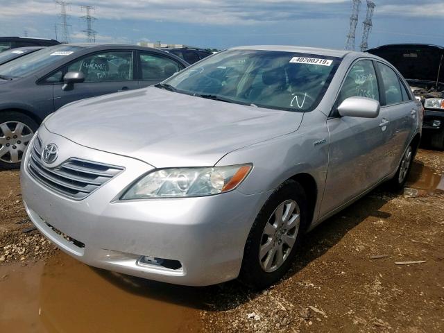 4T1BB46K97U009233 - 2007 TOYOTA CAMRY NEW SILVER photo 2