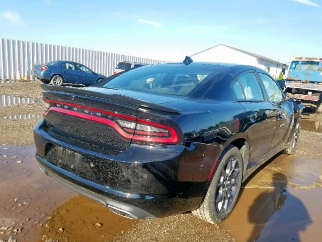 2C3CDXJG2JH230971 - 2018 DODGE CHARGER GT BLACK photo 4