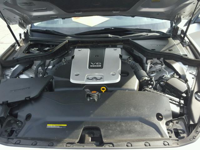 JN1BV7AR8FM419167 - 2015 INFINITI Q50 BASE SILVER photo 7