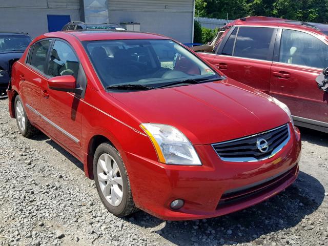 3N1AB6AP3CL669628 - 2012 NISSAN SENTRA 2.0 RED photo 1