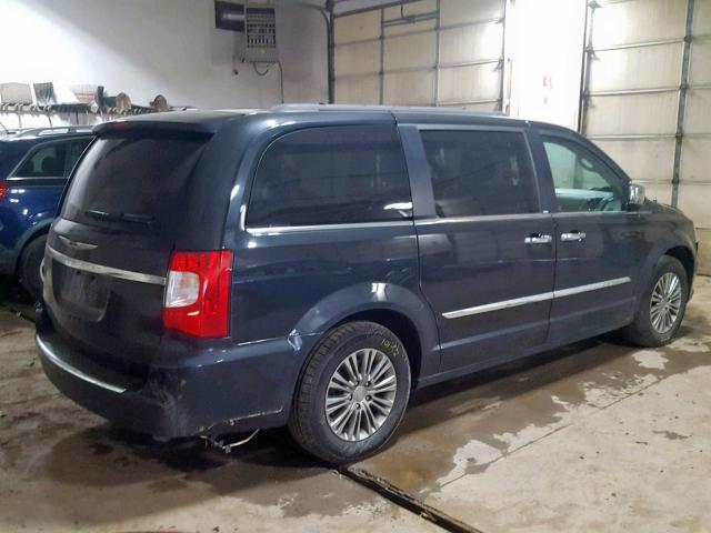 2C4RC1CG3DR614517 - 2013 CHRYSLER TOWN & COU BLACK photo 4