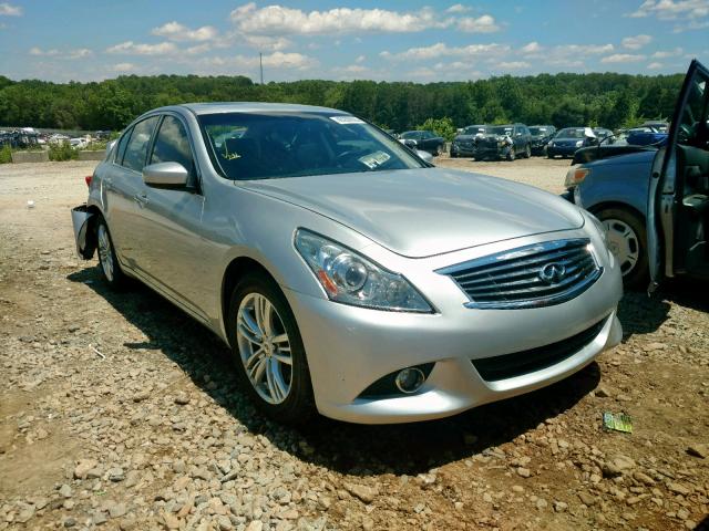 JN1CV6AP1BM301548 - 2011 INFINITI G37 BASE SILVER photo 1