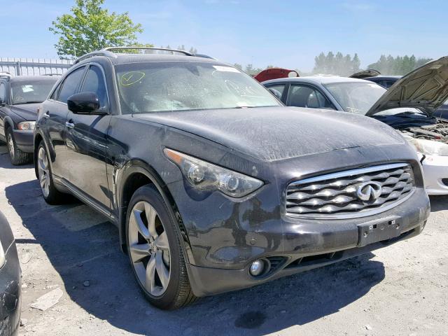 JN8BS1MWXBM760086 - 2011 INFINITI FX50 BLACK photo 1