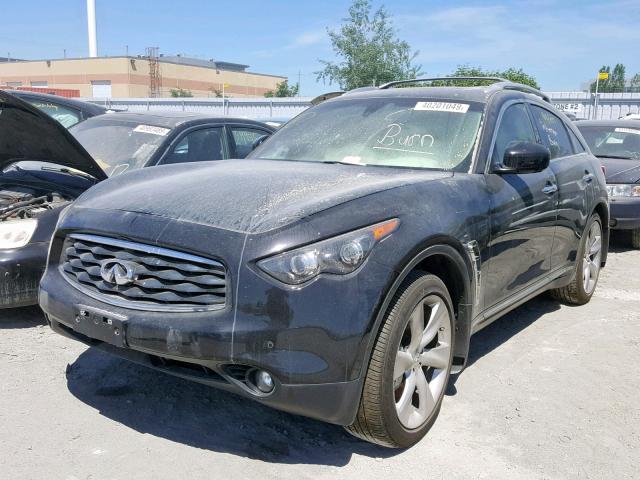 JN8BS1MWXBM760086 - 2011 INFINITI FX50 BLACK photo 2