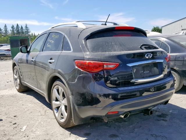 JN8BS1MWXBM760086 - 2011 INFINITI FX50 BLACK photo 3